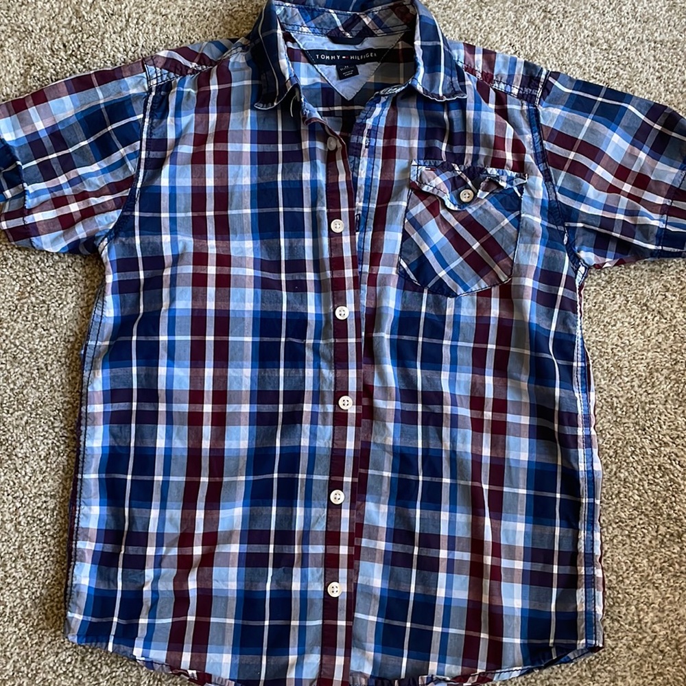 Boys button up